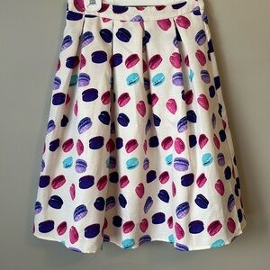 Macaron Fit and Flare Skirt